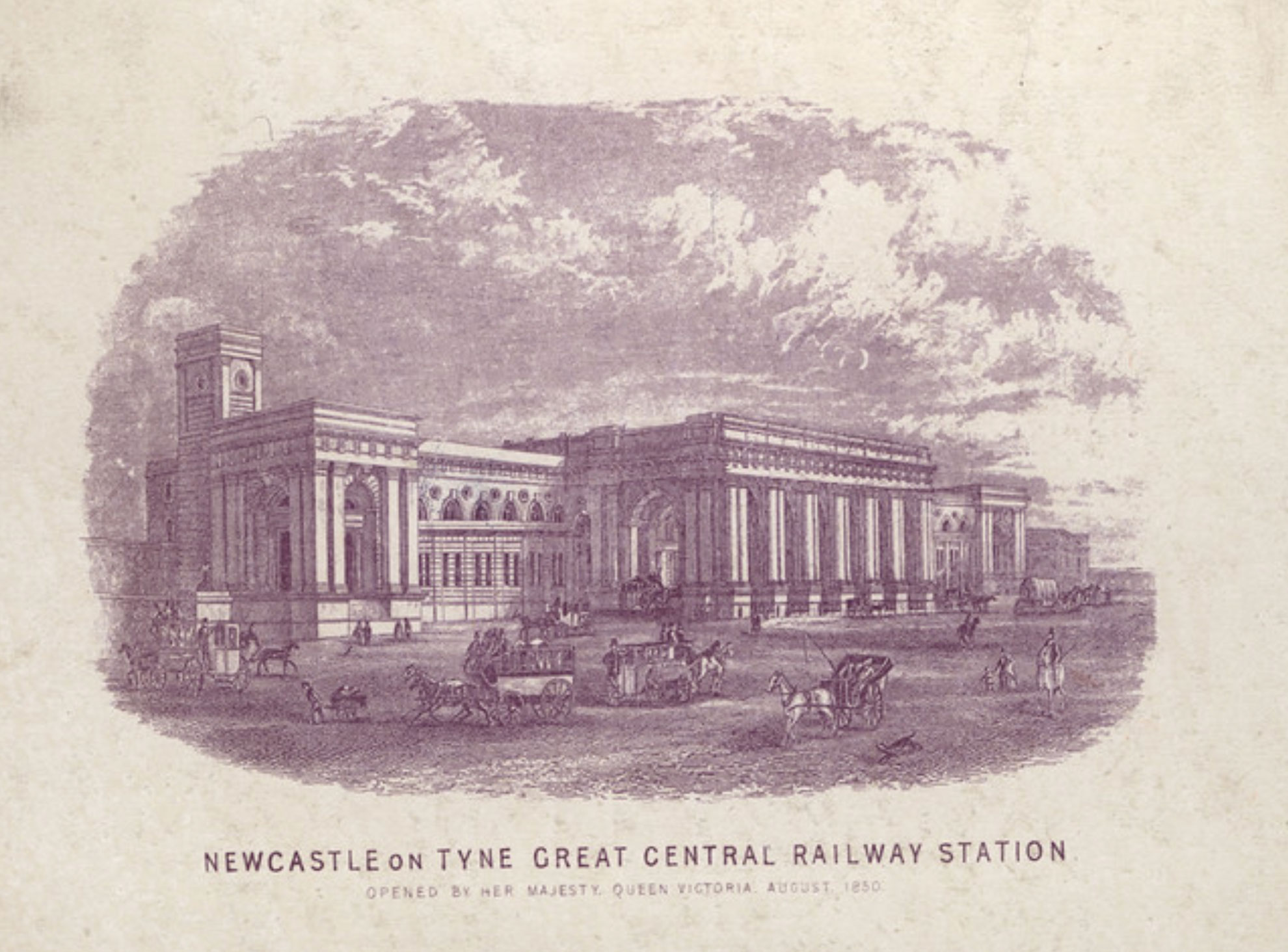 history of newcastle central station